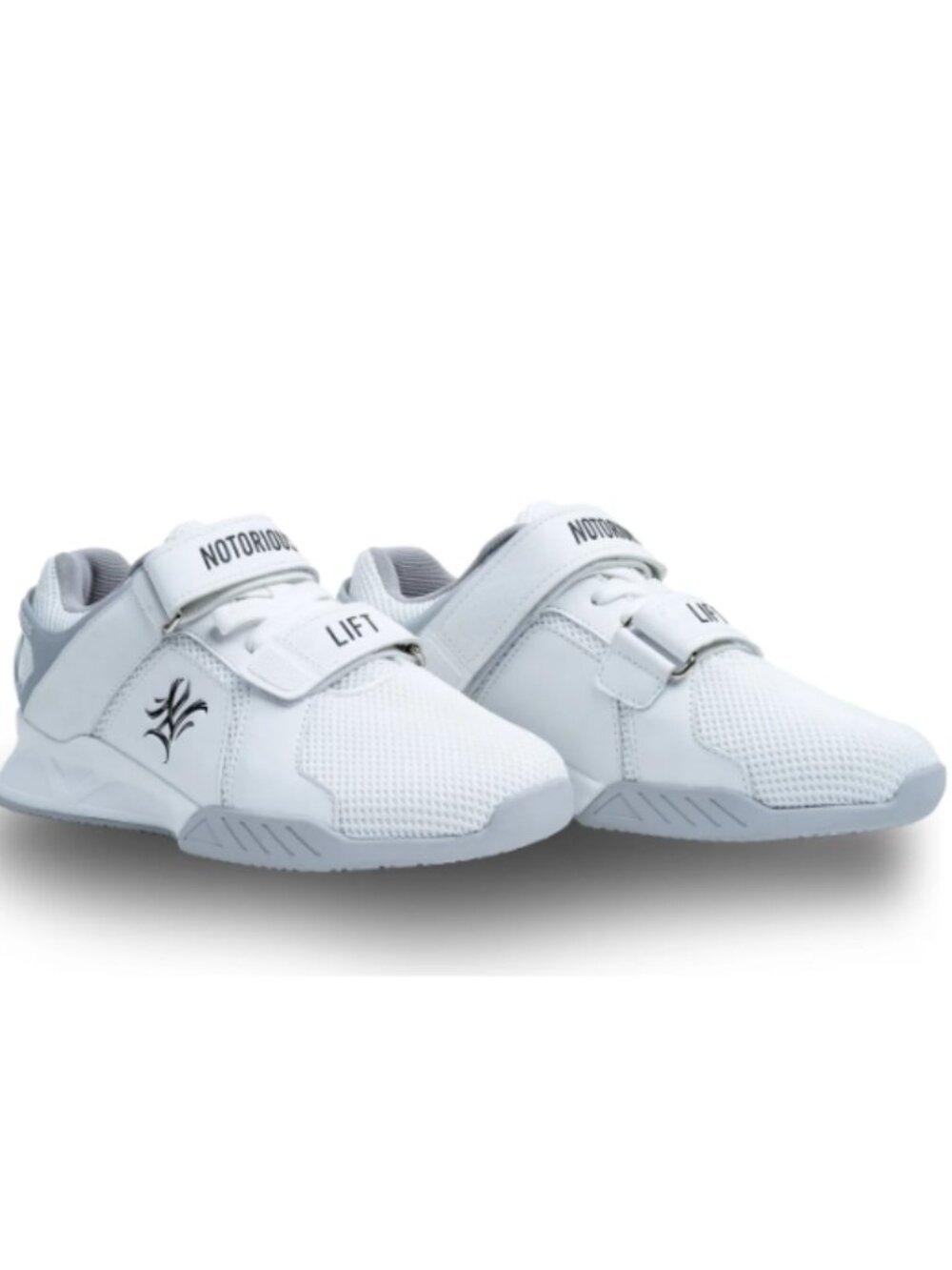 NEW NOTORIOUS Lift Ronin Women's Size 6.5 Weightlifting Sneakers Bliss White